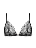Soutien-gorge triangle sans-armatures - Noir