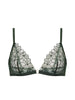 Soutien-gorge triangle sans-armatures - Vert Clover