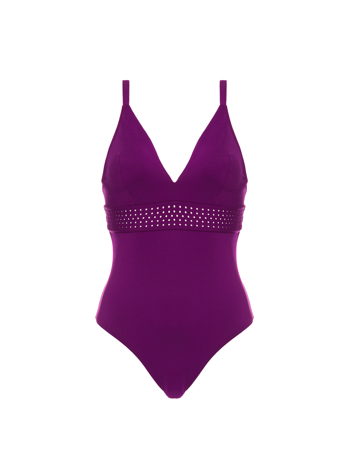 Maillot de bain 1 pièce de bain avec armatures cachées - Mûre