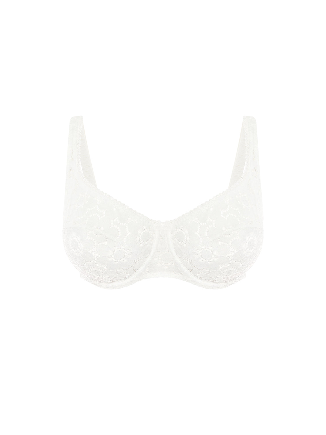 Soutien-gorge emboitant plongeant - Naturel
