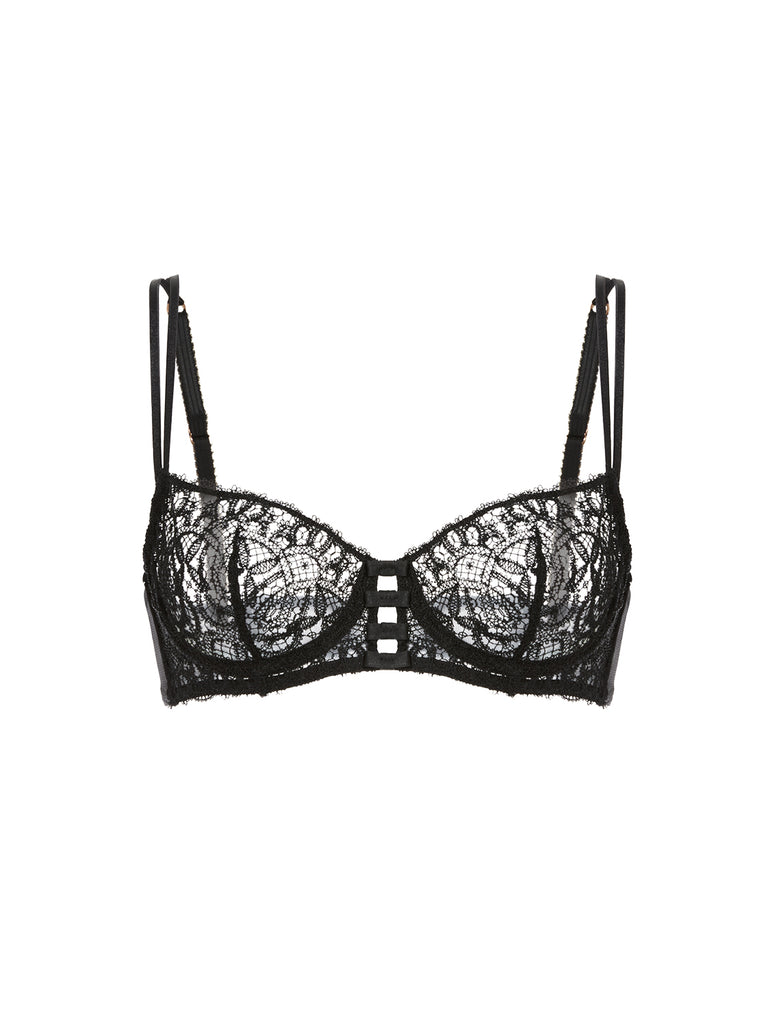 Soutien-gorge corbeille - Noir