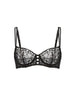 Soutien-gorge corbeille - Noir