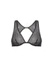 Soutien-gorge triangle avec armatures - Noir