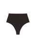 String gainant taille haute - Noir