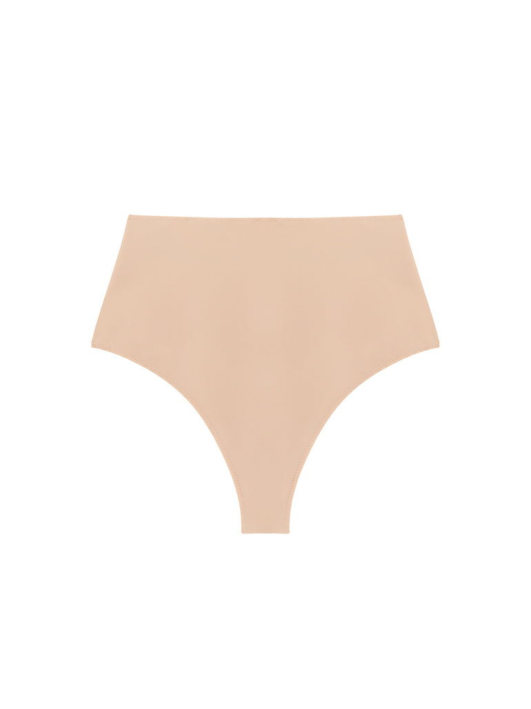 String gainant taille haute - Peau Rosée