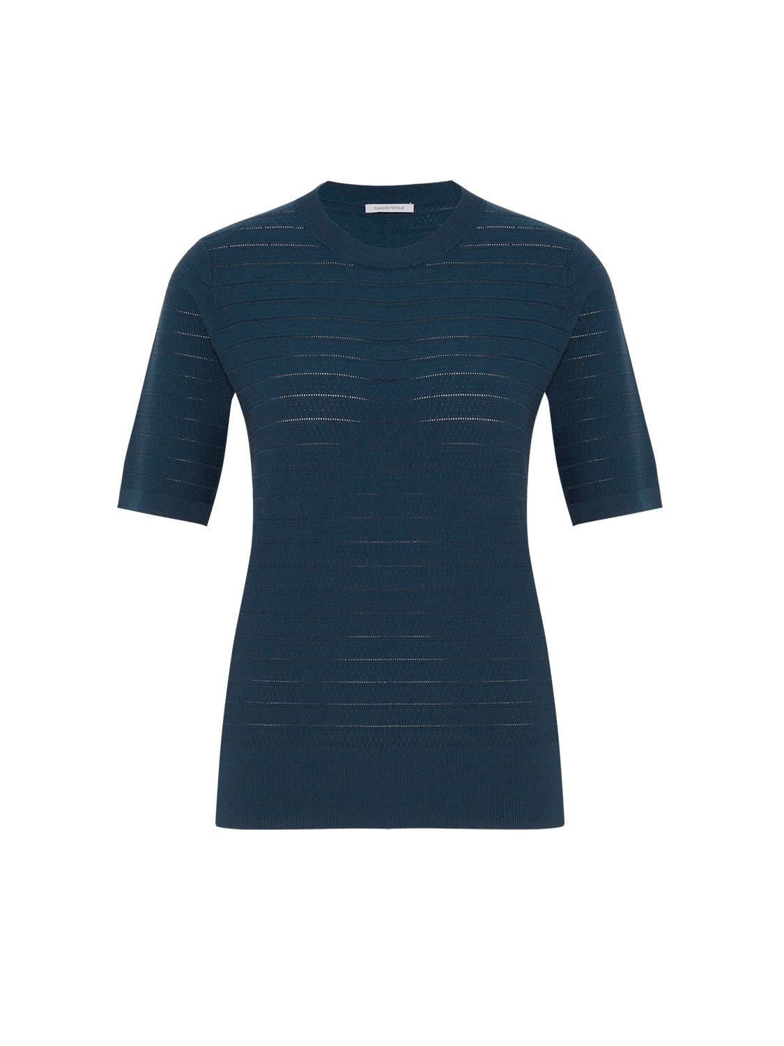 T-shirt manches courtes - Bleu pétrole