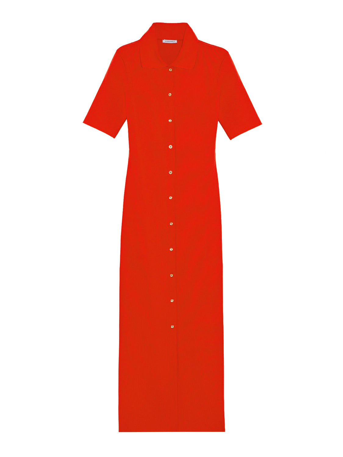 Lange Dress - Oranje Granaat