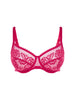Soutien-gorge avec armatures décolleté carré - Cranberry