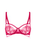 Soutien-gorge corbeille - Cranberry
