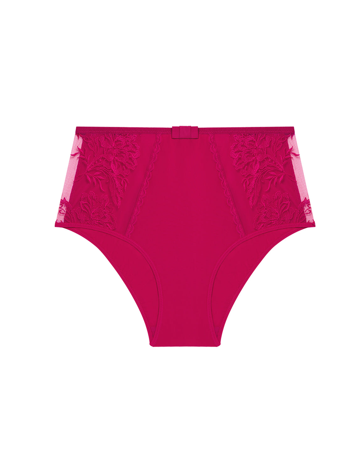 Culotte taille haute - Cranberry