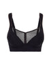 Brassière de sport avec armatures - Noir
