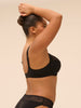 Soutien-gorge avec armatures emboîtant - Noir