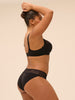 Soutien-gorge avec armatures emboîtant - Noir