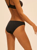 Slip menstruel flux moyen - Noir