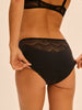 Culotte menstruelle flux moyen - Noir