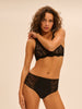 Culotte menstruelle flux abondant - Noir