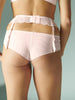 Soutien-gorge avec armatures décolleté plongeant - Rose sakura