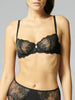 Soutien-gorge corbeille - Noir