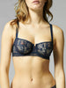 Soutien-gorge corbeille - Bleu Nuit