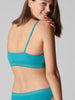 Soutien-gorge triangle sans-armatures - Bleu Saline