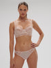 Soutien-gorge corbeille - Poudre pétale