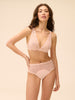 Soutien-gorge triangle avec armatures - Poudre Pétale