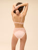 Soutien-gorge triangle avec armatures - Poudre Pétale