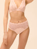 Culotte taille haute - Poudre Pétale