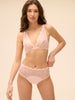 Culotte taille haute - Poudre Pétale