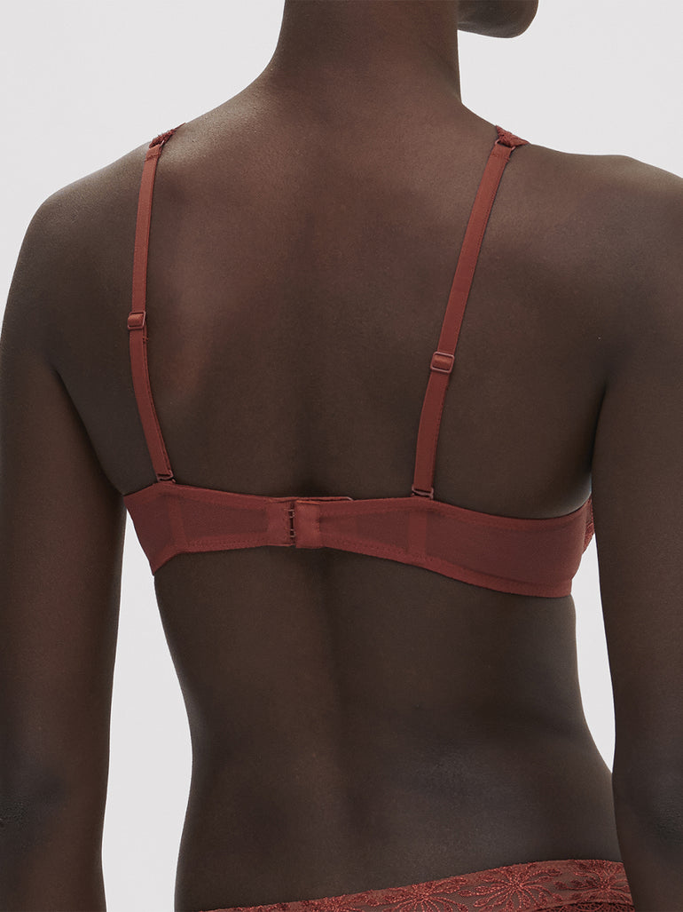 Soutien-gorge corbeille - Terre de Sienne