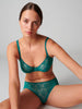 Soutien-gorge emboitant - Vert émeraude
