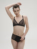 Soutien-gorge sans-armatures structuré - Noir