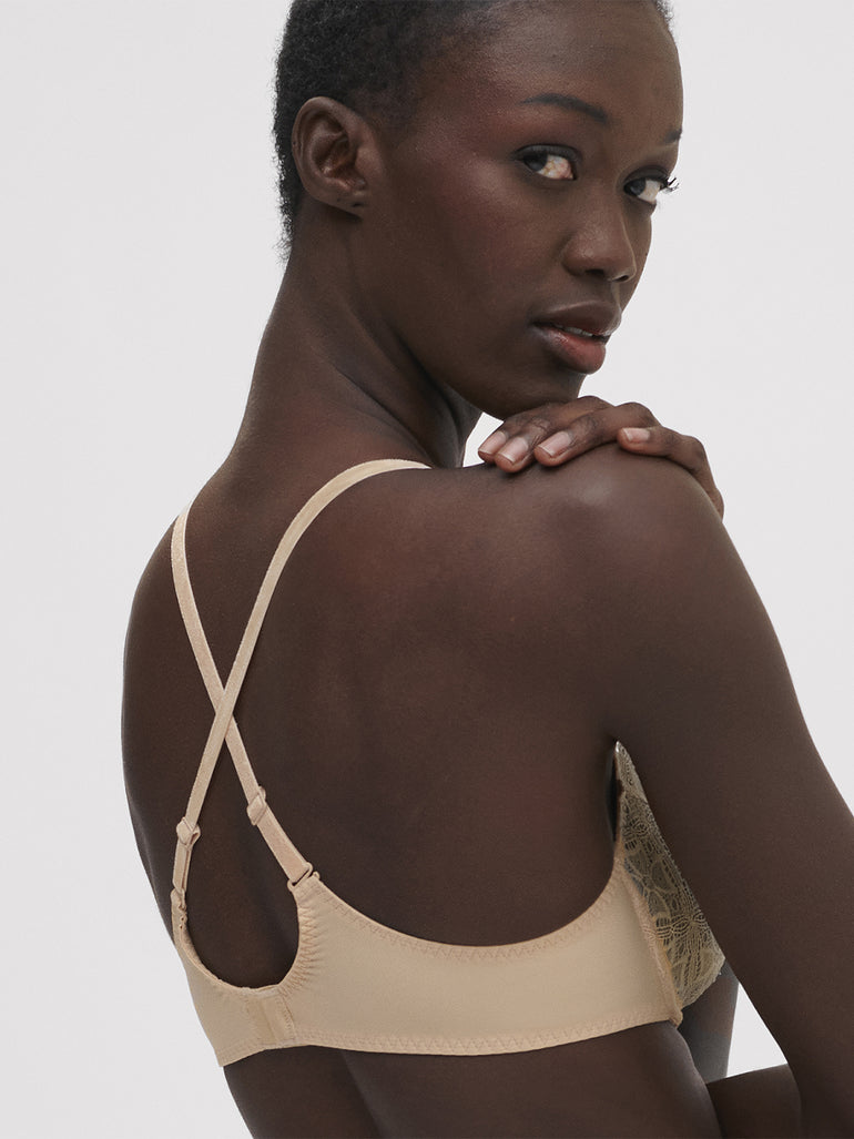 Soutien-gorge avec armatures classique - Vanille