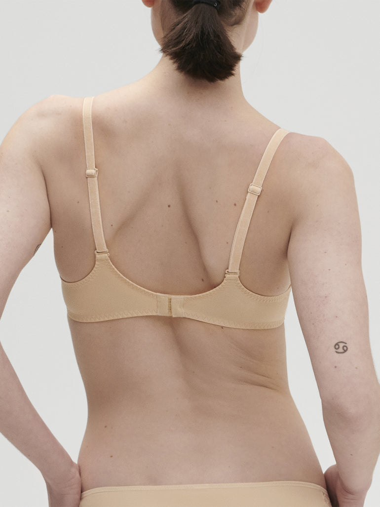 Soutien-gorge spacer décolleté plongeant - Vanille
