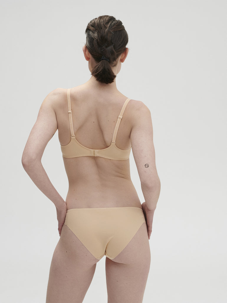 Soutien-gorge spacer décolleté plongeant - Vanille