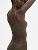 Soutien-gorge triangle sans-armatures - Vert Aventure