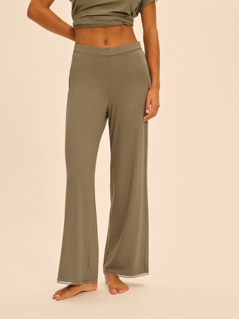 Pantalon - Vert Argile