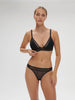 Soutien-gorge triangle sans-armatures - Noir