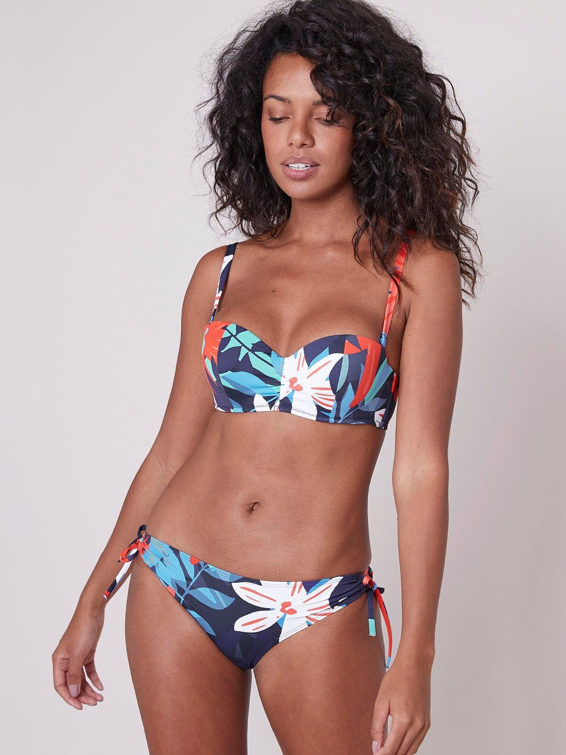 Haut de maillot de bain bandeau mousse avec armatures - Abysse