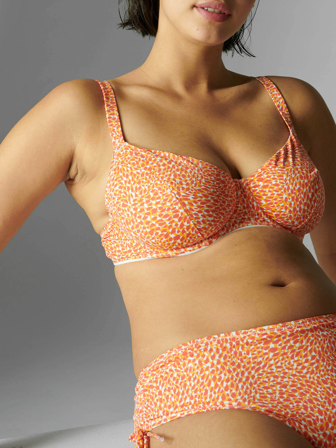 Haut de maillot de bain avec armatures - Orangeade