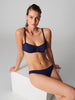 Haut de maillot de bain bandeau mousse avec armatures - Minuit