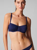 Haut de maillot de bain bandeau mousse avec armatures - Minuit