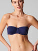 Haut de maillot de bain bandeau mousse avec armatures - Minuit