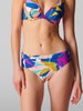Culotte de bain taille haute - Imprimé Palmeraie
