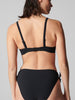 Haut de maillot de bain bandeau mousse avec armatures - Noir
