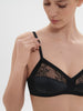 Soutien-gorge triangle sans-armatures - Noir