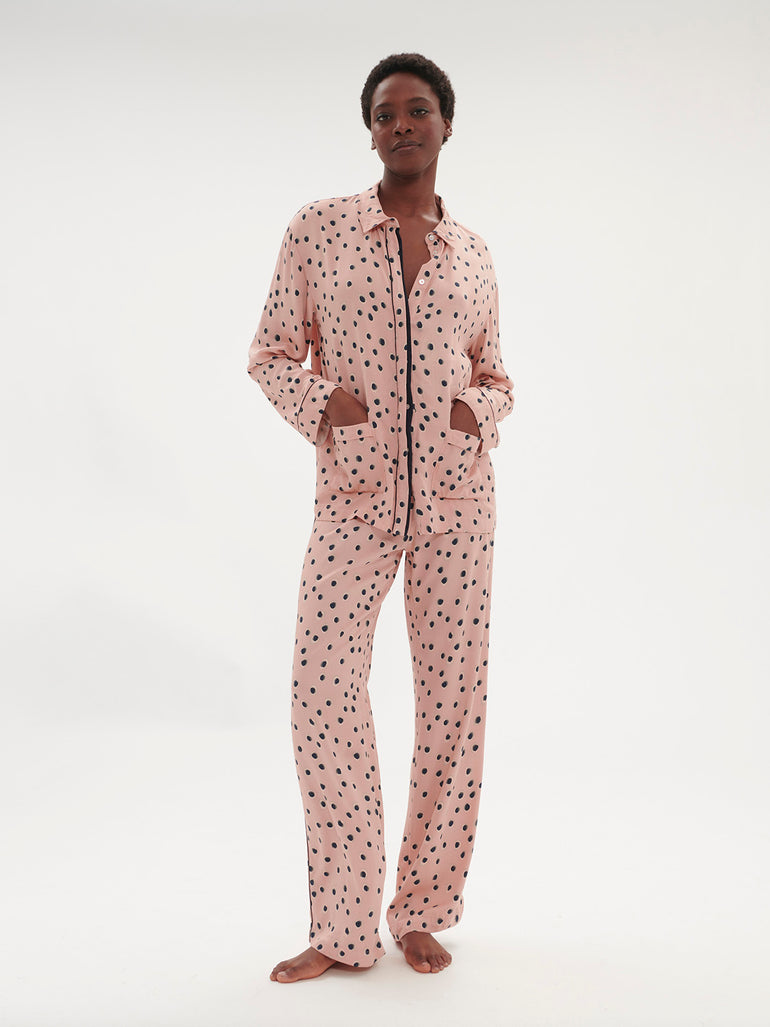 Chemise - Imprimé Rose Encens