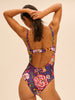 Maillot de bain 1 pièce de bain avec armatures - Imprimé Bloom