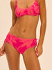 Culotte de bain taille haute - Imprimé Bright Rose