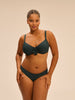 Haut de maillot de bain avec armatures - Vert Tropical